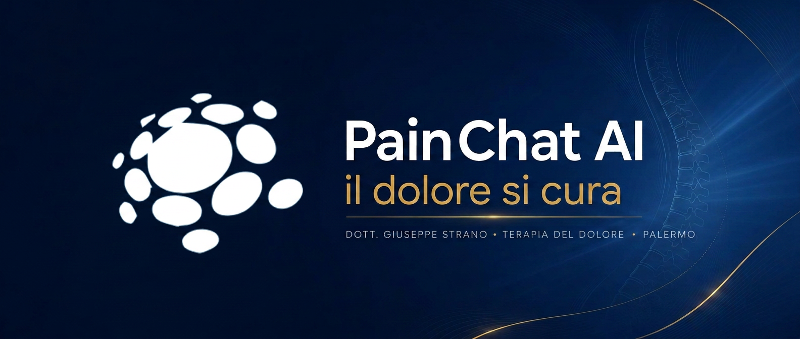 PainChat AI — il dolore si cura. Dott. Giuseppe Strano, terapia del dolore, Palermo