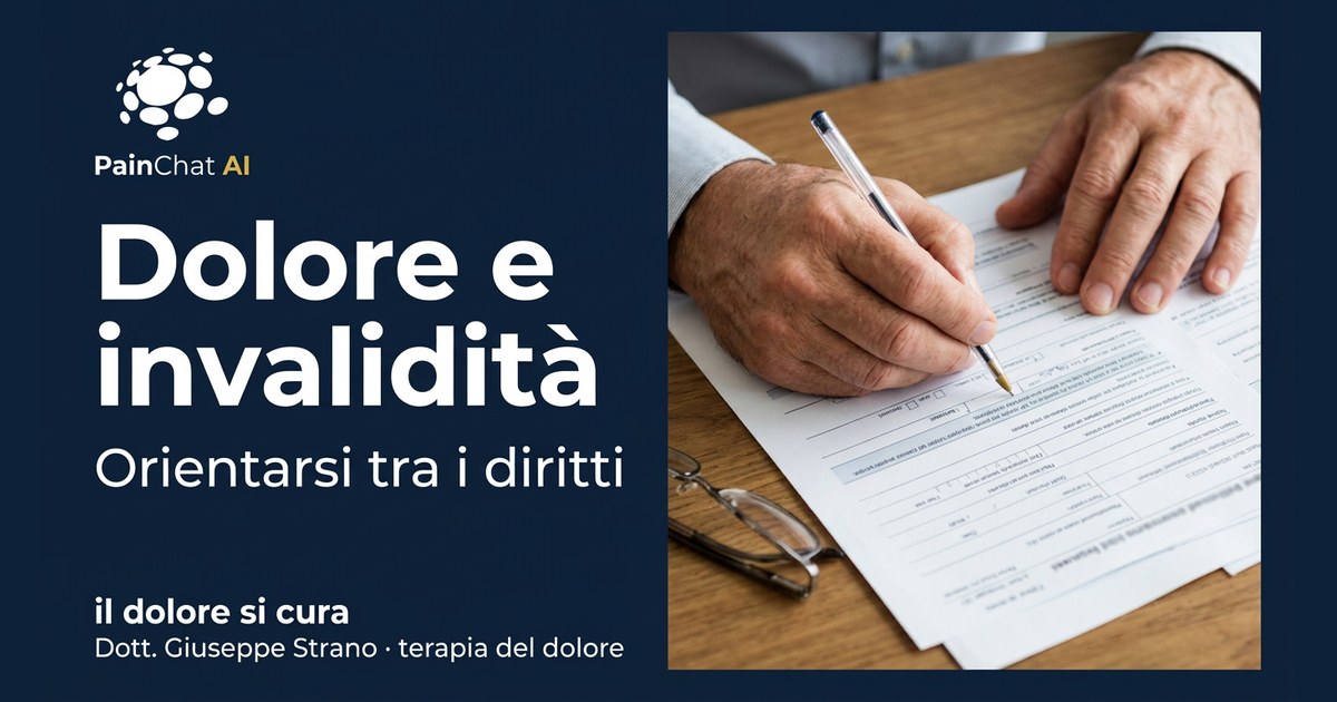 Legge 104 e dolore cronico: cosa serve per la domanda