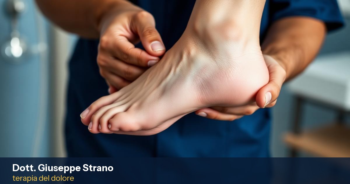 Fascite plantare: dolore al tallone al primo passo del mattino