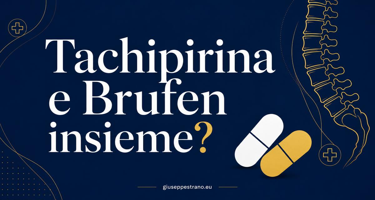 Tachipirina e Brufen insieme: cosa sapere prima di associarli