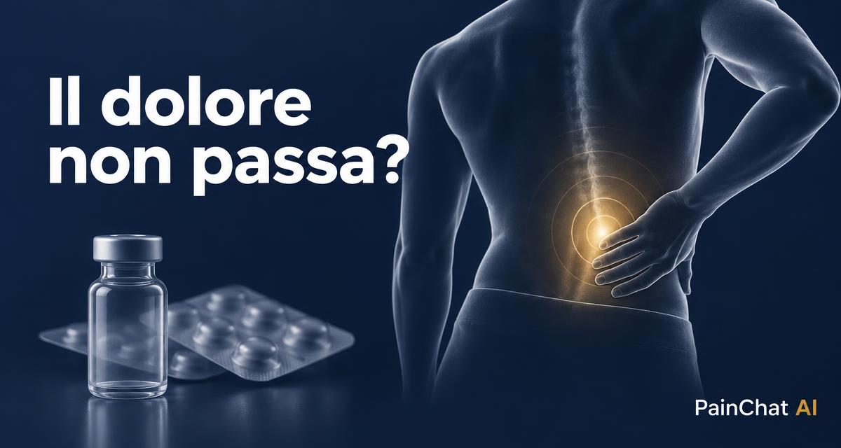 Voltaren e Muscoril e il dolore non passa: cosa significa — PainChat AI · Dott. Giuseppe Strano, terapia del dolore Voltaren e Muscoril e il dolore non passa: cosa significa — PainChat AI · Dott. Giuseppe Strano, terapia del dolore